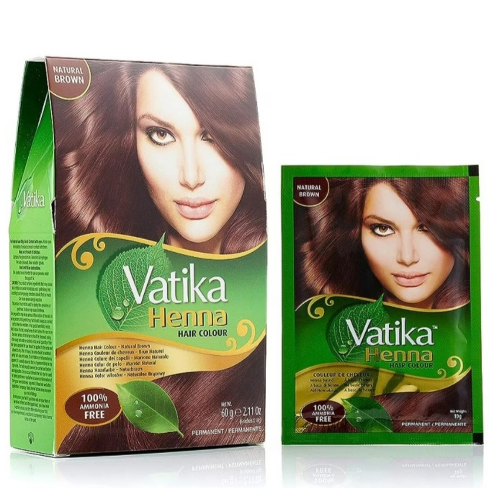 Henna Hair Color - Natural Brown